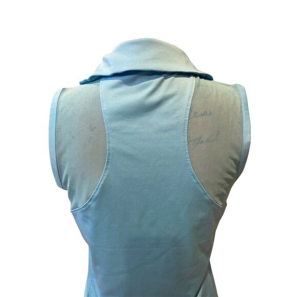 Tommy Bahama Women's Sleeveless V-Neck Polo Tank Top Blue Size S - Picture 5 of 8